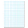 Ampad Quadrille Pads, 4 sq/in Quadrille Rule, 8.5 x 11, White, 50 Sheets TOP22000 View Product Image