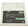 TOPS Engineering Computation Pads, 5 sq/in Quadrille Rule, 8.5 x 11, Green Tint, 200 Sheets View Product Image