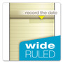 TOPS Idea Collective Journal, Wide/Legal Rule, Black Cover, 3.5 x 5.5, 96 Sheets View Product Image