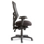 Alera Elusion Series Mesh High-Back Multifunction Chair, Supports up to 275 lbs, Black Seat/Black Back, Black Base View Product Image
