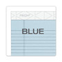 TOPS Prism + Writing Pads, Narrow Rule, 5 x 8, Pastel Blue, 50 Sheets, 12/Pack View Product Image