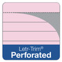 TOPS Prism + Writing Pads, Narrow Rule, 5 x 8, Pastel Pink, 50 Sheets, 12/Pack View Product Image