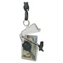 AbilityOne 8455016259782 SKILCRAFT Waterproof Multiple ID Holder with Lanyard, Clear, Dozen View Product Image