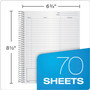 TOPS Docket Gold Planners & Project Planners, Narrow, Bronze, 8.5 x 6.75, 70 Sheets View Product Image