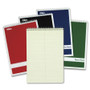 TOPS Steno Book, Gregg Rule, Assorted Covers, 6 x 9, 80 Green Tint Sheets, 4/Pack View Product Image