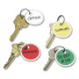 Avery Key Tags with Split Ring, 1 1/4 dia, Assorted Colors, 50/Pack View Product Image