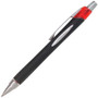 uni-ball Jetstream Retractable Ballpoint Pen, Bold 1mm, Red Ink, Black Barrel View Product Image