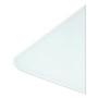 U Brands Cubicle Glass Dry Erase Board, 20 x 16, White View Product Image