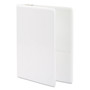 Wilson Jones 362 Basic Round Ring View Binder, 3 Rings, 1" Capacity, 8.5 x 5.5, White View Product Image