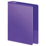 Wilson Jones Heavy-Duty D-Ring View Binder with Extra-Durable Hinge, 3 Rings, 1.5" Capacity, 11 x 8.5, Purple View Product Image