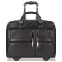 Solo Classic Leather Rolling Case, 15.6", 16 7/10" x 7" x 13", Black View Product Image