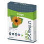 Universal 100% Recycled Copy Paper, 92 Bright, 20lb, 8.5 x 11, White, 500 Sheets/Ream, 10 Reams/Carton View Product Image