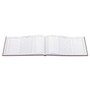 Wilson Jones Visitor Register Book, Red Hardcover, 112 Pages, 1,500 Entries, 8 1/2 x 10 1/2 View Product Image
