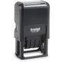 Trodat Economy Stamp, Dater, Self-Inking, 1 5/8 x 1, Blue/Red View Product Image