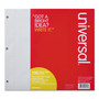 Universal Filler Paper, 3-Hole, 8.5 x 11, Medium/College Rule, 100/Pack View Product Image