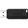 Verbatim PinStripe USB Flash Drive, 32 GB, Black View Product Image