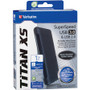 Verbatim Titan XS Portable Hard Drive, USB 3.0, 1 TB View Product Image