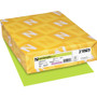 Astrobrights Color Cardstock, 65 lb, 8.5 x 11, Vulcan Green, 250/Pack View Product Image