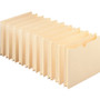 Smead Manila File Jackets, 1-Ply Straight Tab, Letter Size, Manila, 50/Box SMD75470 View Product Image