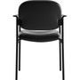 HON VL616 Stacking Guest Chair with Arms, Black Seat/Black Back, Black Base BSXVL616SB11 View Product Image