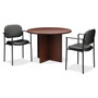 HON VL616 Stacking Guest Chair with Arms, Black Seat/Black Back, Black Base BSXVL616SB11 View Product Image