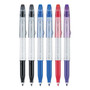 Pilot FriXion Colors Erasable Stick Marker Pen, 2.5 mm, Assorted Ink, White Barrel, 6/Pack PIL44158 View Product Image