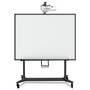 MasterVision Interactive Board Mobile Stand With Projector Arm, 76w x 26d x 80h, Black View Product Image