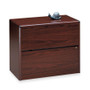 HON 10700 Series Two Drawer Lateral File, 36w x 20d x 29.5h, Mahogany View Product Image