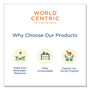 World Centric Fiber Bento Box Containers, Five Compartments, 11.8 x 9.4 x 2, Natural, 300/Carton View Product Image