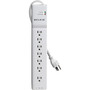 Belkin Home/Office Surge Protector, 7 Outlets, 6 ft Cord, 2320 Joules, White View Product Image