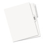 Avery Preprinted Legal Exhibit Side Tab Index Dividers, Avery Style, 11-Tab, 1 to 10, 11 x 8.5, White, 1 Set View Product Image