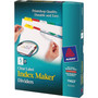 Avery Print and Apply Index Maker Clear Label Dividers, 5 Color Tabs, Letter, 25 Sets AVE11423 View Product Image