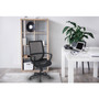 Alera Macklin Series Mid-Back All-Mesh Office Chair, Up to 275 lbs., Black Seat/Back, Black Base View Product Image