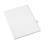 Avery Preprinted Legal Exhibit Side Tab Index Dividers, Avery Style, 10-Tab, 8, 11 x 8.5, White, 25/Pack View Product Image