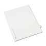 Avery Preprinted Legal Exhibit Side Tab Index Dividers, Avery Style, 10-Tab, 4, 11 x 8.5, White, 25/Pack View Product Image