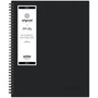 Blue Sky Aligned Business Notebook, Narrow Rule, Black Cover, 11 x 8.5, 78 Sheets View Product Image