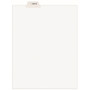 Avery-Style Preprinted Legal Bottom Tab Divider, Exhibit I, Letter, White, 25/PK View Product Image