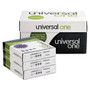 Universal Deluxe Multipurpose Paper, 98 Bright, 20lb, 8.5 x 11, Bright White, 500 Sheets/Ream, 10 Reams/Carton View Product Image