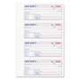 Adams TOPS 2-Part Hardbound Receipt Book, 7 x 2 3/4, w/Carbon, 300 Set/Book View Product Image