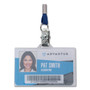 Advantus ID Card Holders, Horizontal, 3.68 x 2.25, Clear, 25/Pack View Product Image