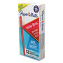 Paper Mate Write Bros. Stick Ballpoint Pen, Medium 1mm, Red Ink/Barrel, Dozen View Product Image