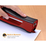 Bostitch Dynamo Stapler, 20-Sheet Capacity, Red View Product Image