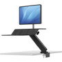 Fellowes Lotus RT Sit-Stand Workstation, 48w x 30d x 49.2h, Black View Product Image