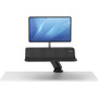 Fellowes Lotus RT Sit-Stand Workstation, 48w x 30d x 49.2h, Black View Product Image