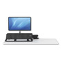 Fellowes Lotus RT Sit-Stand Workstation, 48w x 30d x 49.2h, Black View Product Image