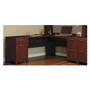 Bush Enterprise Collection 72w x 72d L-Desk Surface Only, 70.13w x 70.13d x 29.75h, Harvest Cherry, Box 2 of 2 View Product Image