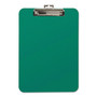 Mobile OPS Unbreakable Recycled Clipboard, 1/4" Capacity, 9 x 12 1/2, Green View Product Image
