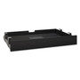 Bush Multi-Purpose Drawer with Drop Front, 27.13w x 17.38d x 3.63h, Black View Product Image