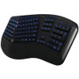 Adesso Color Illuminated Ergonomic Keyboard View Product Image
