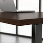 Bush Business Furniture 60W x 30D Height Adjustable Standing Desk Mocha Cherry View Product Image